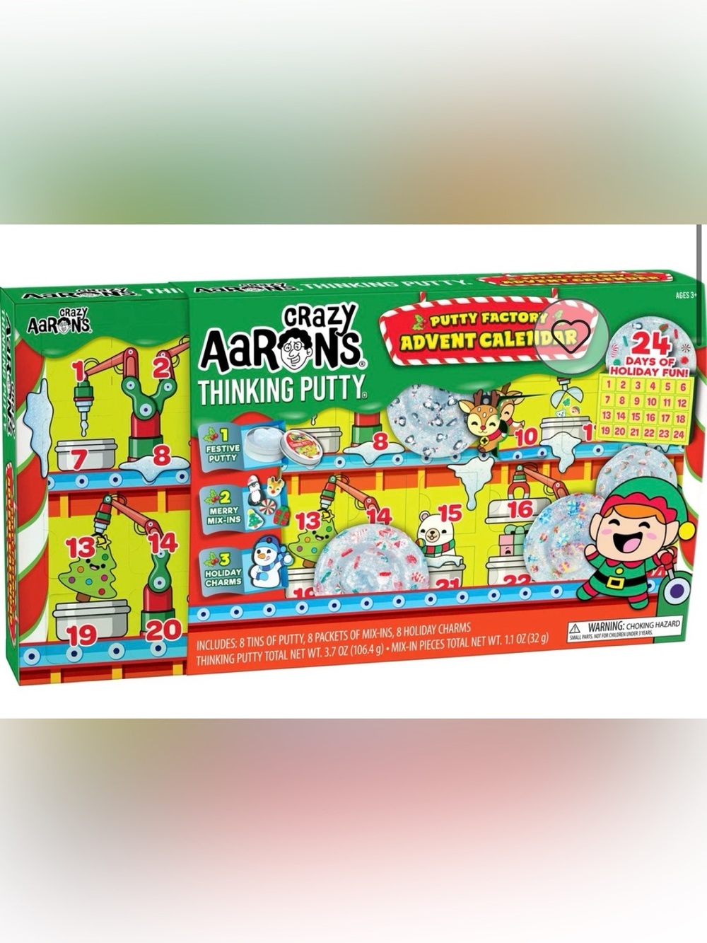 Crazy AaRon’s Thinking Putty Advent Calendar